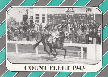 1991 Horse Star Kentucky Derby #69 Count Fleet Front